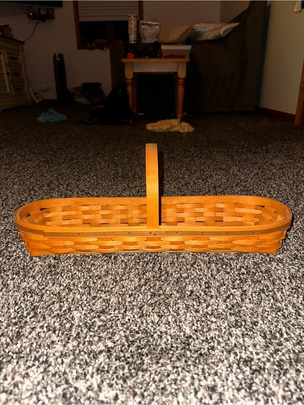 Longaberger Oval Handled Basket